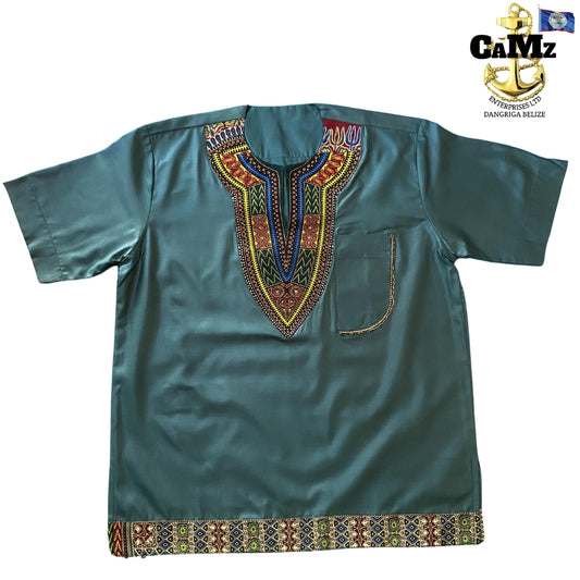 African Dashiki Shirt / Dashiki print men T-shirt