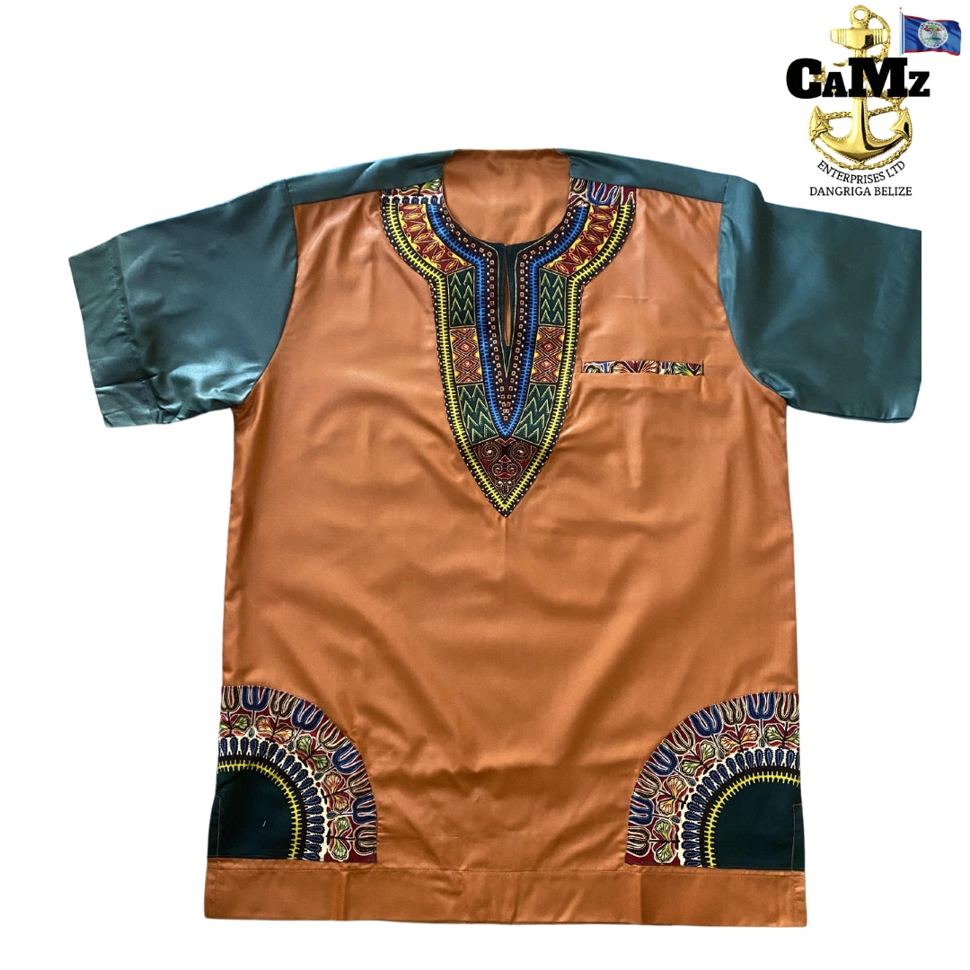 African Dashiki Shirt / Dashiki print men T-shirt