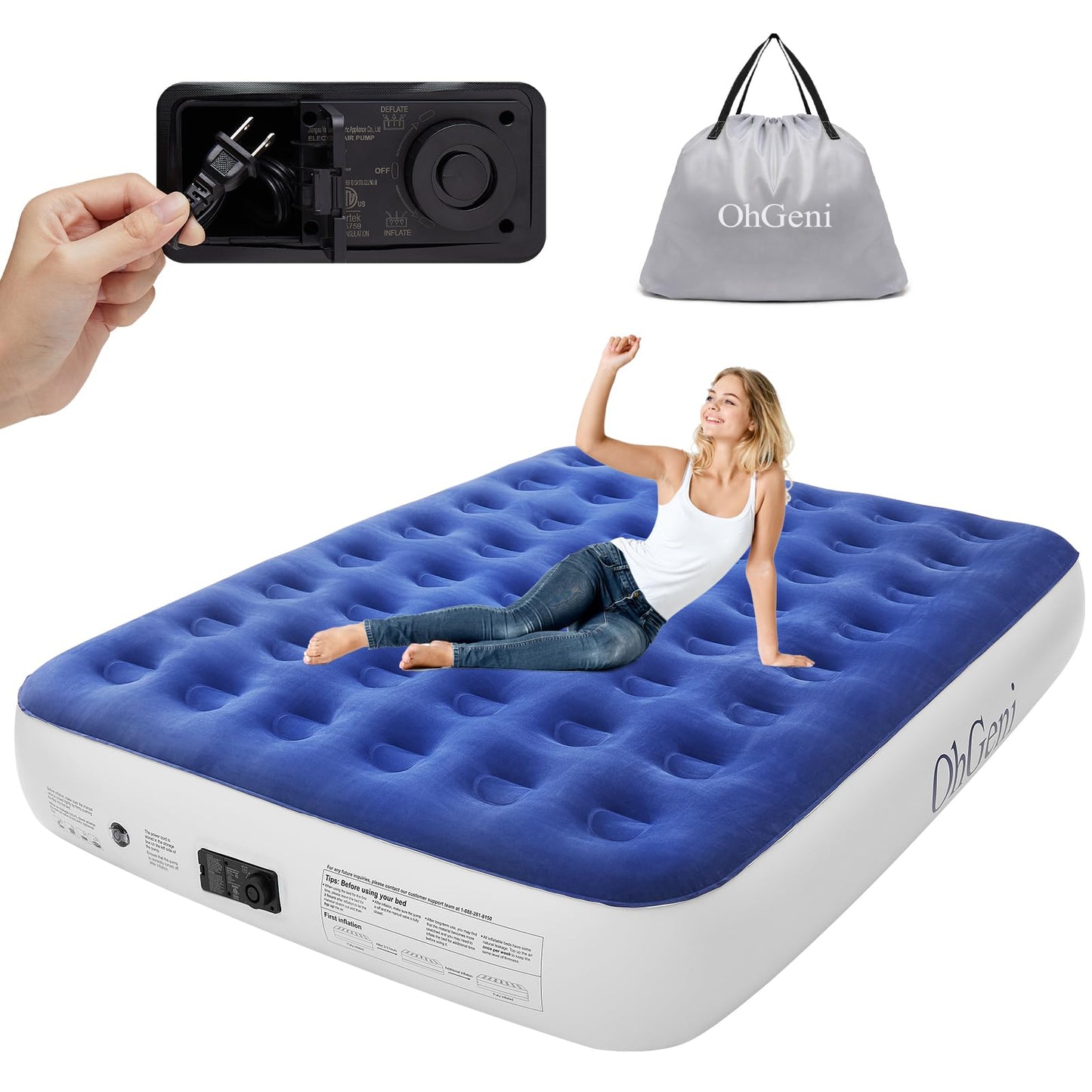 OhGeni Queen Air Mattress