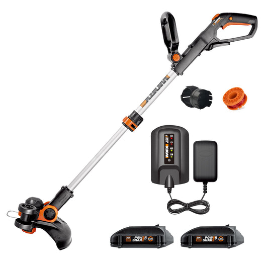 Worx WG163 GT 3.0 20V PowerShare 12" Cordless String Trimmer & Edger